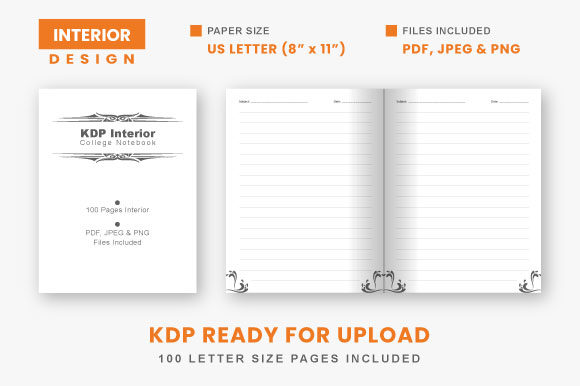 College Notebook KDP Interior Design: A Comprehensive Guide for Publishing Success