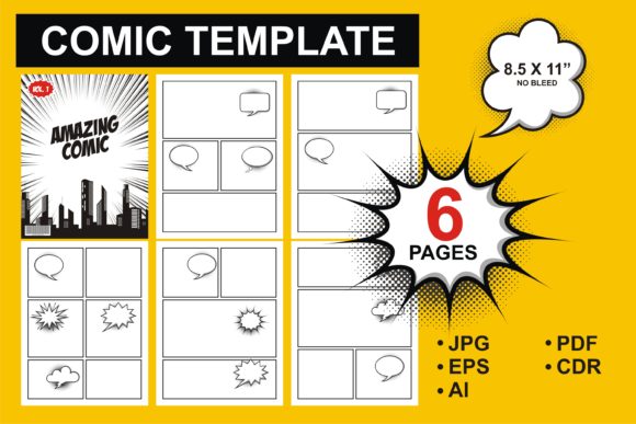Mastering Comic Book Publishing with the KDP Interior Amazing Comic Template