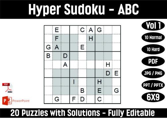 Mastering the Art of Hyper Sudoku with ABC Vol 1