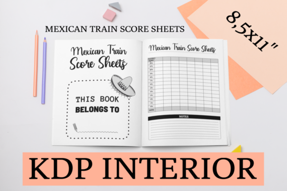 Maximizing Your Mexican Train Game with High-Quality Score Sheets KDP Interior