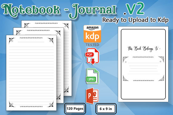 Notebook - KDP Interior v2: Ready for Your Creativity