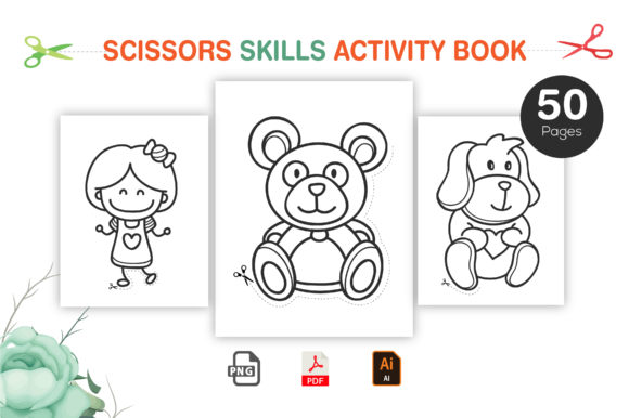 Scissor Skills Activity Book for Kids: A Fun and Engaging Way to Develop Fine Motor Skills