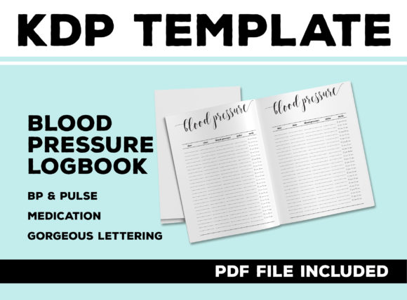 Streamline Your Health Tracking with the Blood Pressure Log Book KDP Template