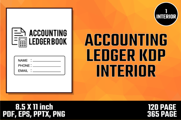 Unlocking Efficiency with an Accounting Ledger Book Kdp Interior