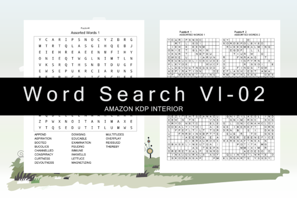 Word Search Puzzle Book with Solution